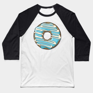 Blue Donut, Doughnut, Icing, Frosting, Glaze Baseball T-Shirt